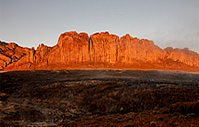 Andringitra trekking: mountain chain of the massif of Andringitra national park
