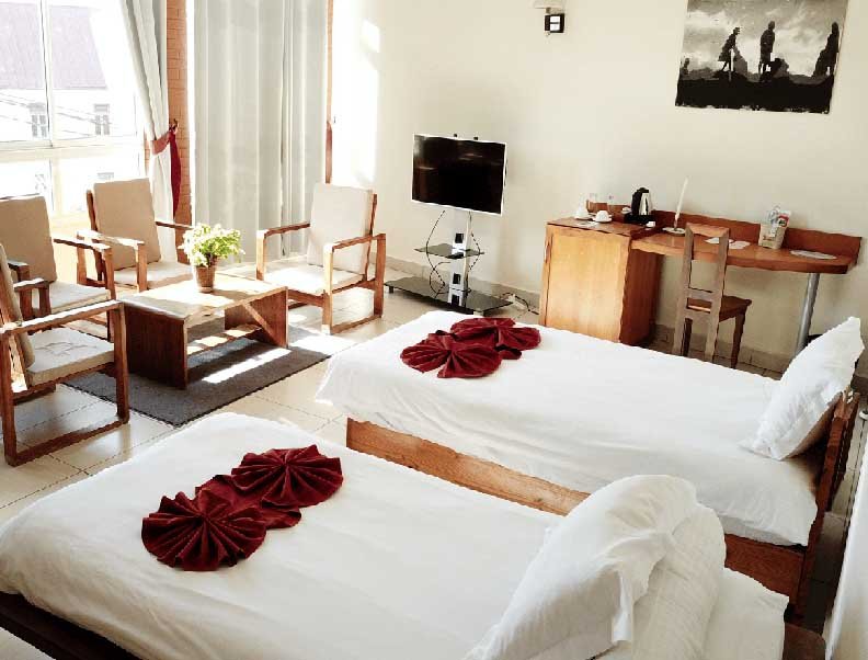 Hotel room booking at Zomatel Fiarantsoa